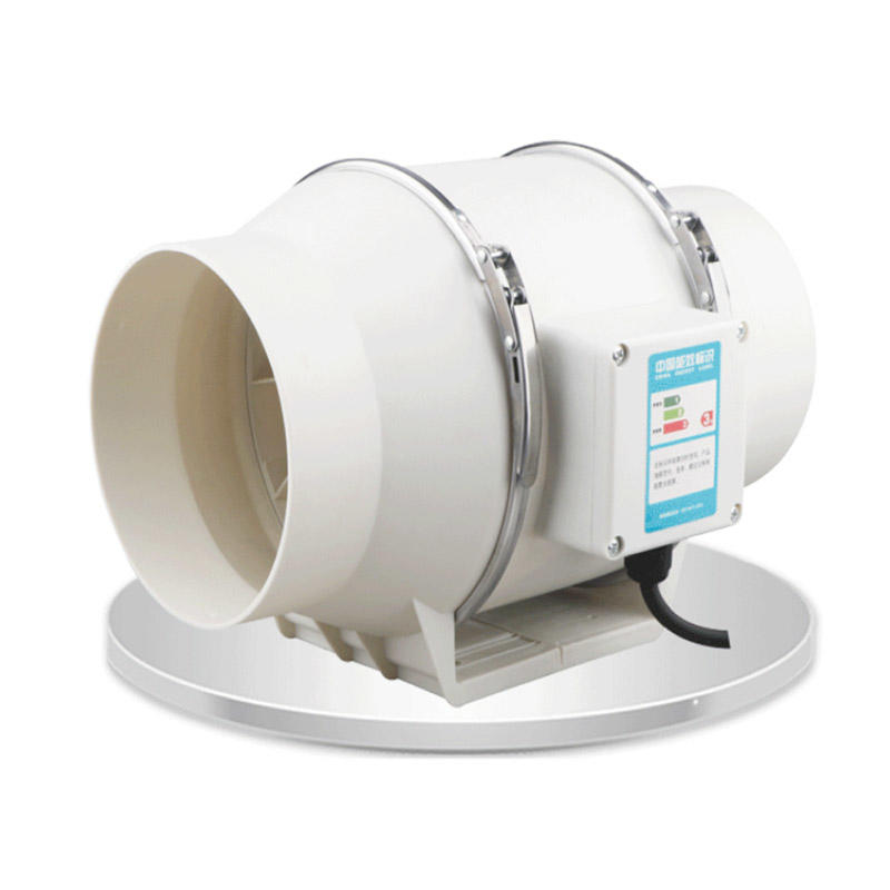 Quạt tăng áp ống dẫn nội tuyến cho hệ thống thông gió thủy canh và nhà kính