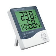 Màn hình kỹ thuật số màn hình LCD trong nhà Máy đo độ ẩm nhiệt trong nhà